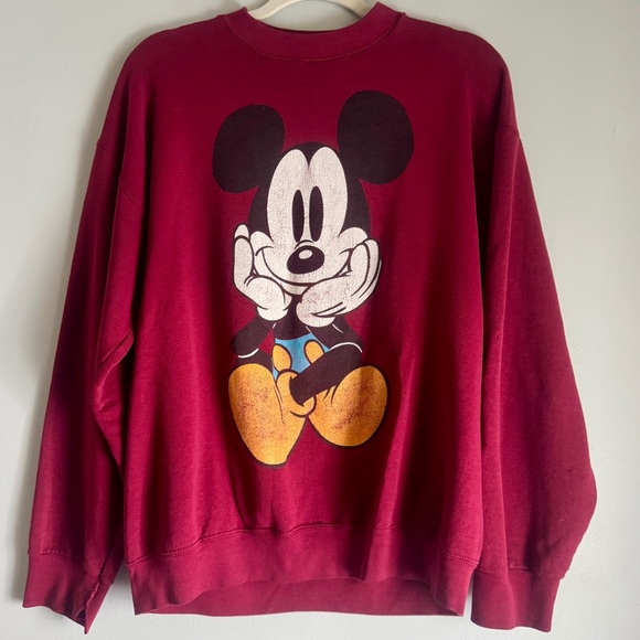 Disney Tops - Vintage 90’s Disney Mickey & Co Graphic Pullover Crewneck Sweatshirt Size Large